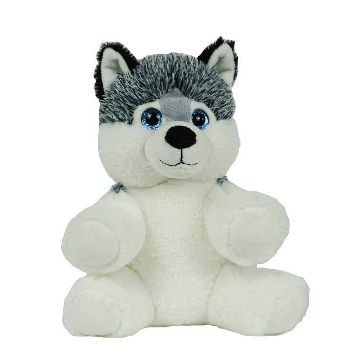 8 Inch Recordable Voice Husky Dog with 20 Second Recorder - myplayground