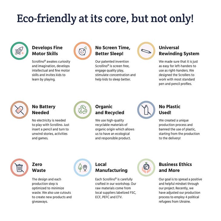 Carnet créatif - Scrollino For My Ideas - myplayground