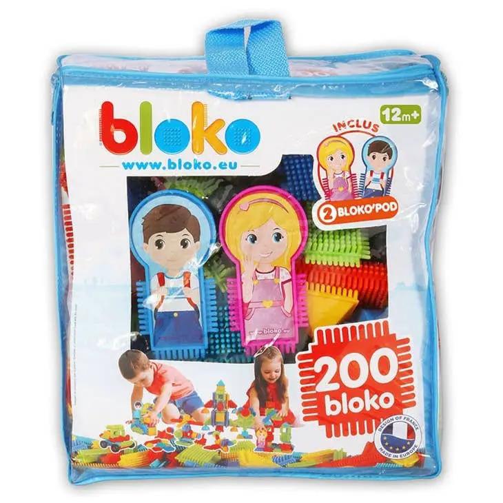 Sac Zip 200 Bloko + 2 Figurines Pods Famille - BLOKO 503508 by Bloko