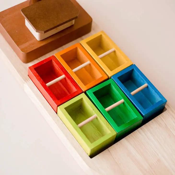 Ensemble de porte-conteneurs et de porte-conteneurs by Q Toys