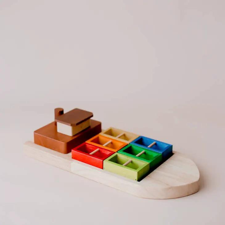 Ensemble de porte-conteneurs et de porte-conteneurs by Q Toys