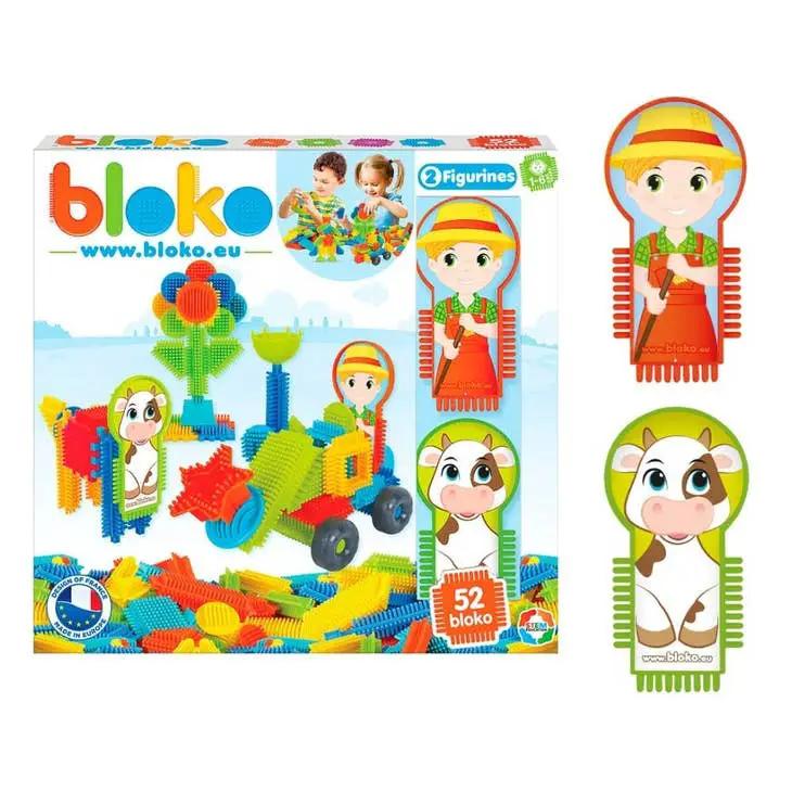 Coffret 50 Bloko + 2 Figurines Pods Ferme - BLOKO 503541 by Bloko