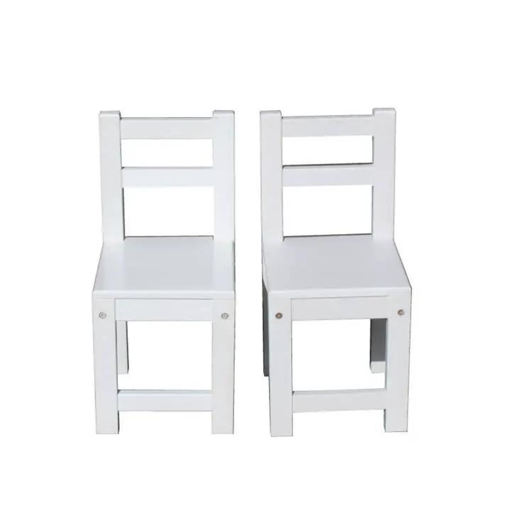 Ensemble de 2 chaises blanches standard by Q Toys