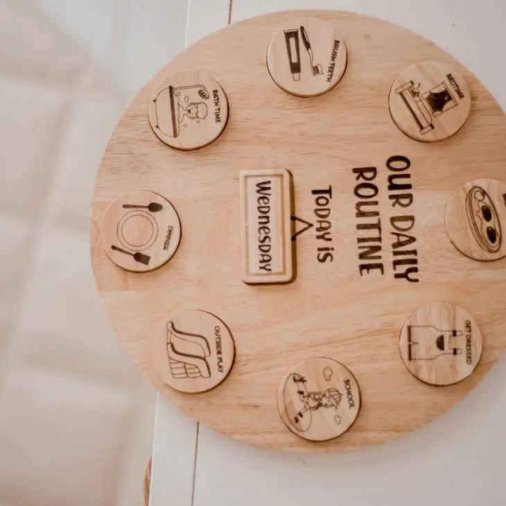 Daily Rountine Circle by Q Toys