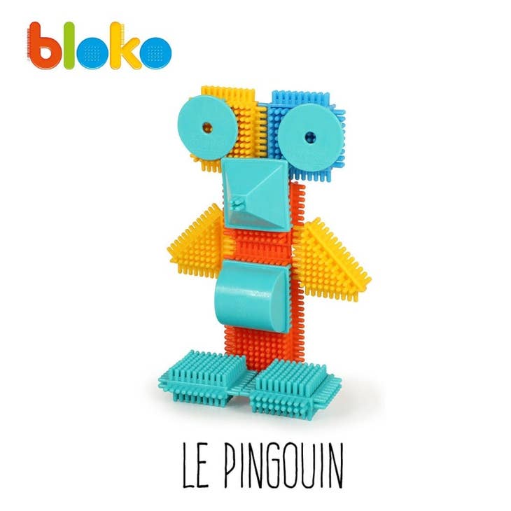 Sac Zip 200 Bloko + 2 Figurines Pods Famille - BLOKO 503508 by Bloko