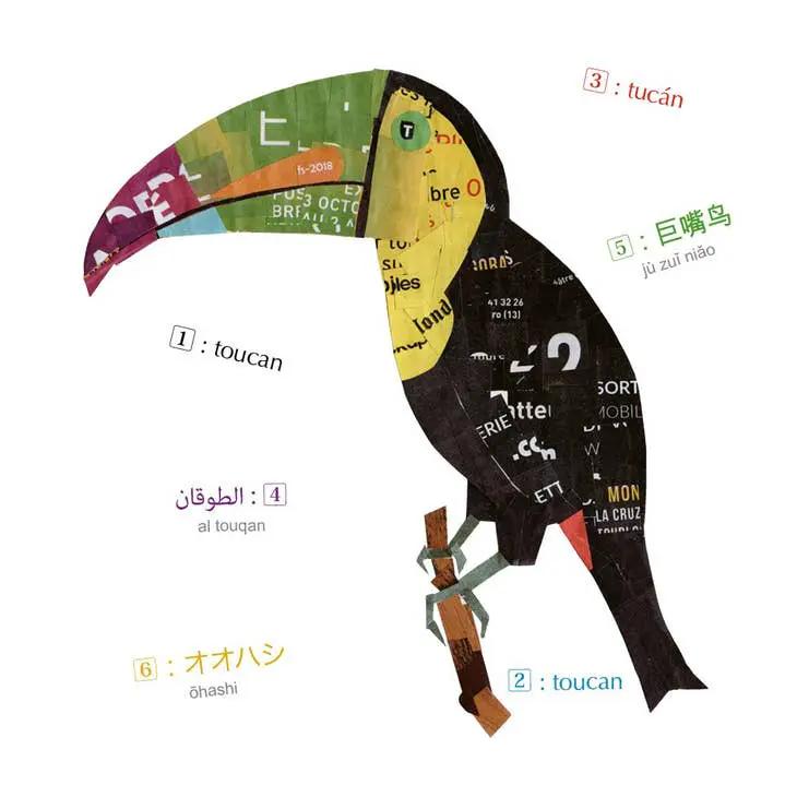 Livre d'Images Multilingue sur les Animaux - Jeu éducatifs by Balivernes éditions