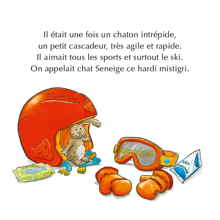 Le chat Seneige - myplayground