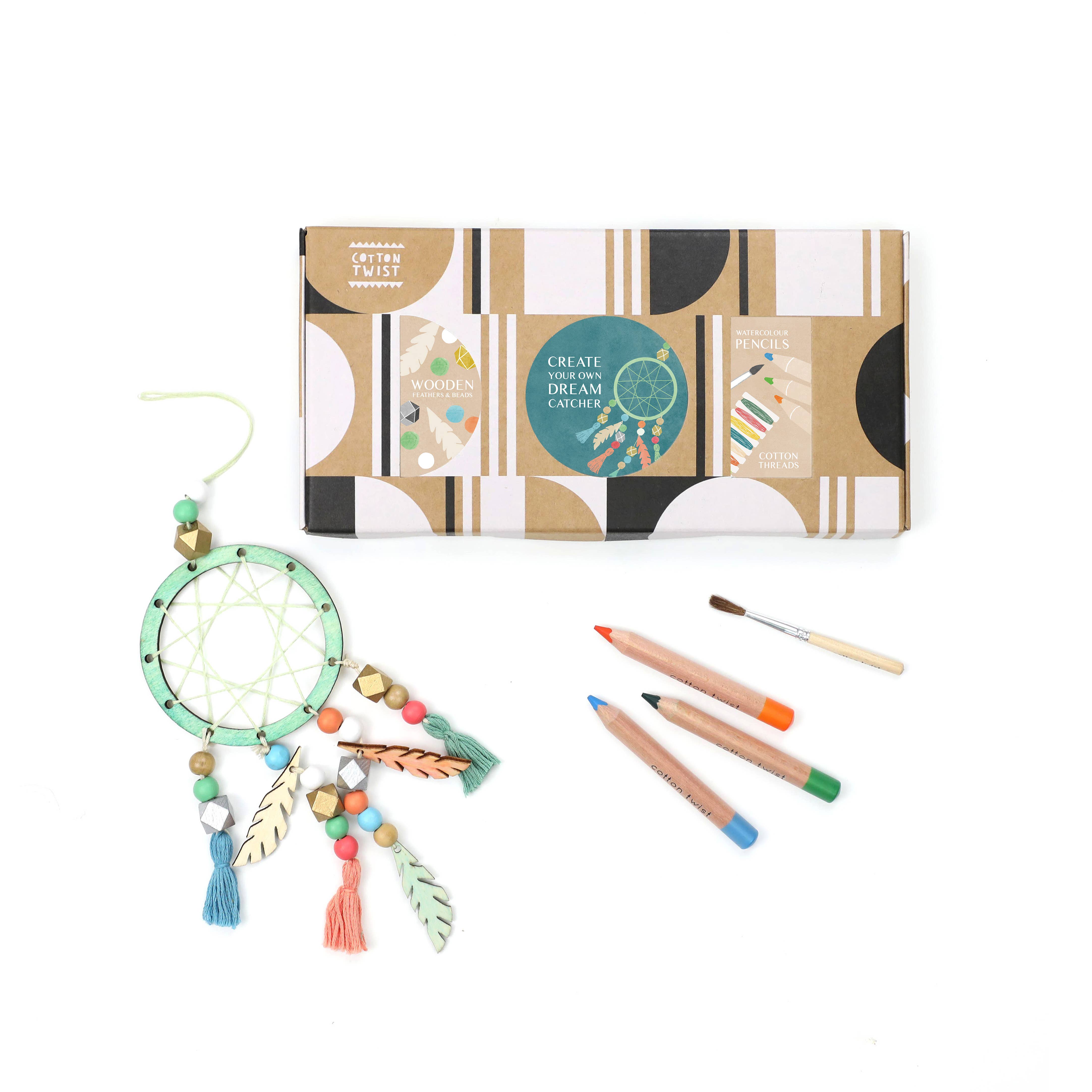 Créez votre propre kit de bricolage Dreamcatcher  Cotton Twist  myplayground