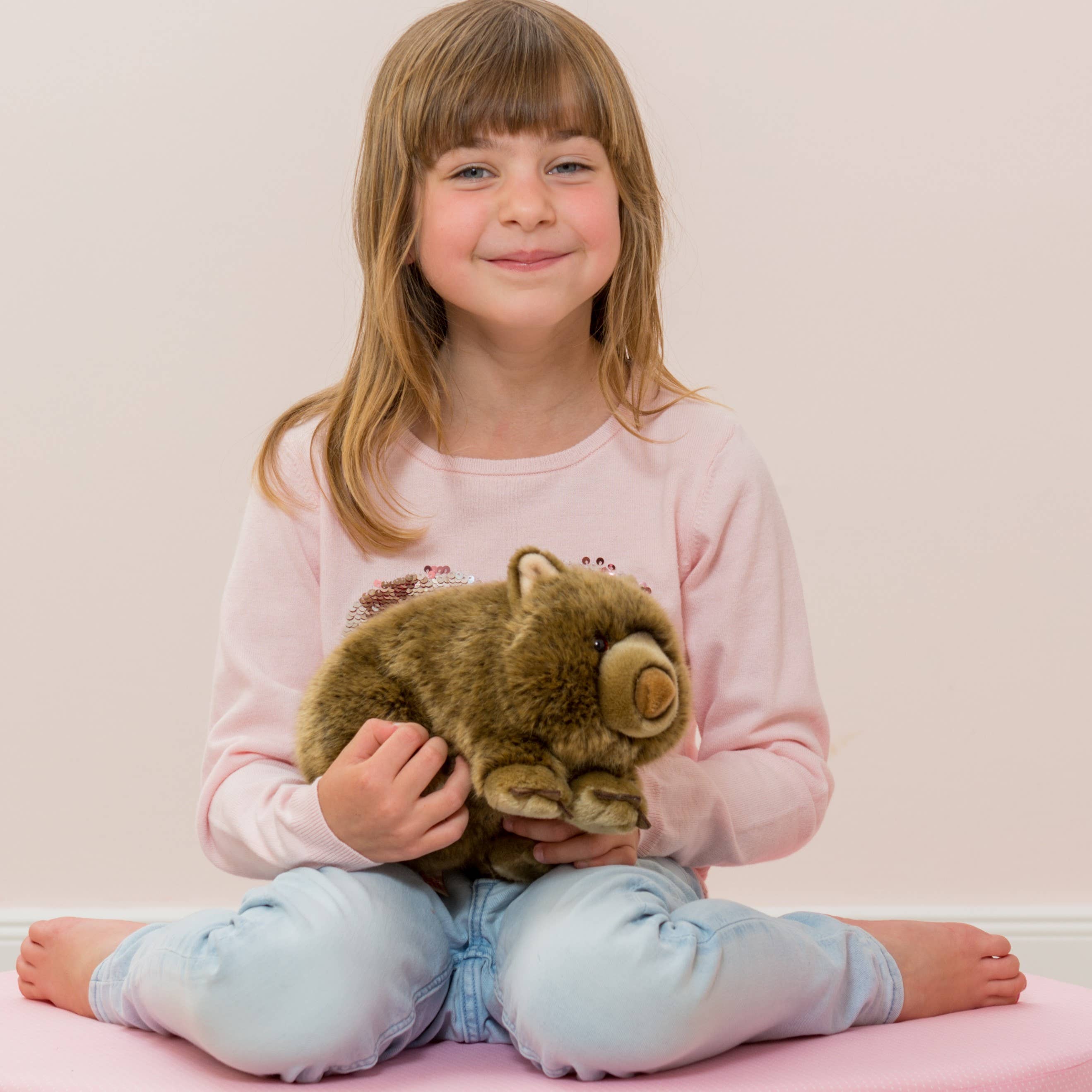 Wombat 26 cm - peluche - peluche  Teddy Hermann Wombat 26 cm - peluche - peluche myplayground