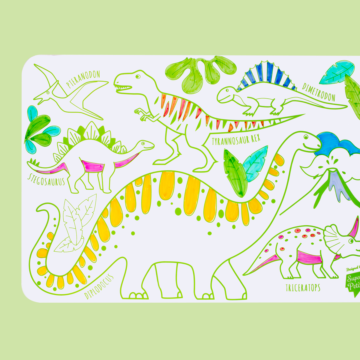 DINO-Mini Playmat  SuperPetit DINO-Mini Playmat myplayground