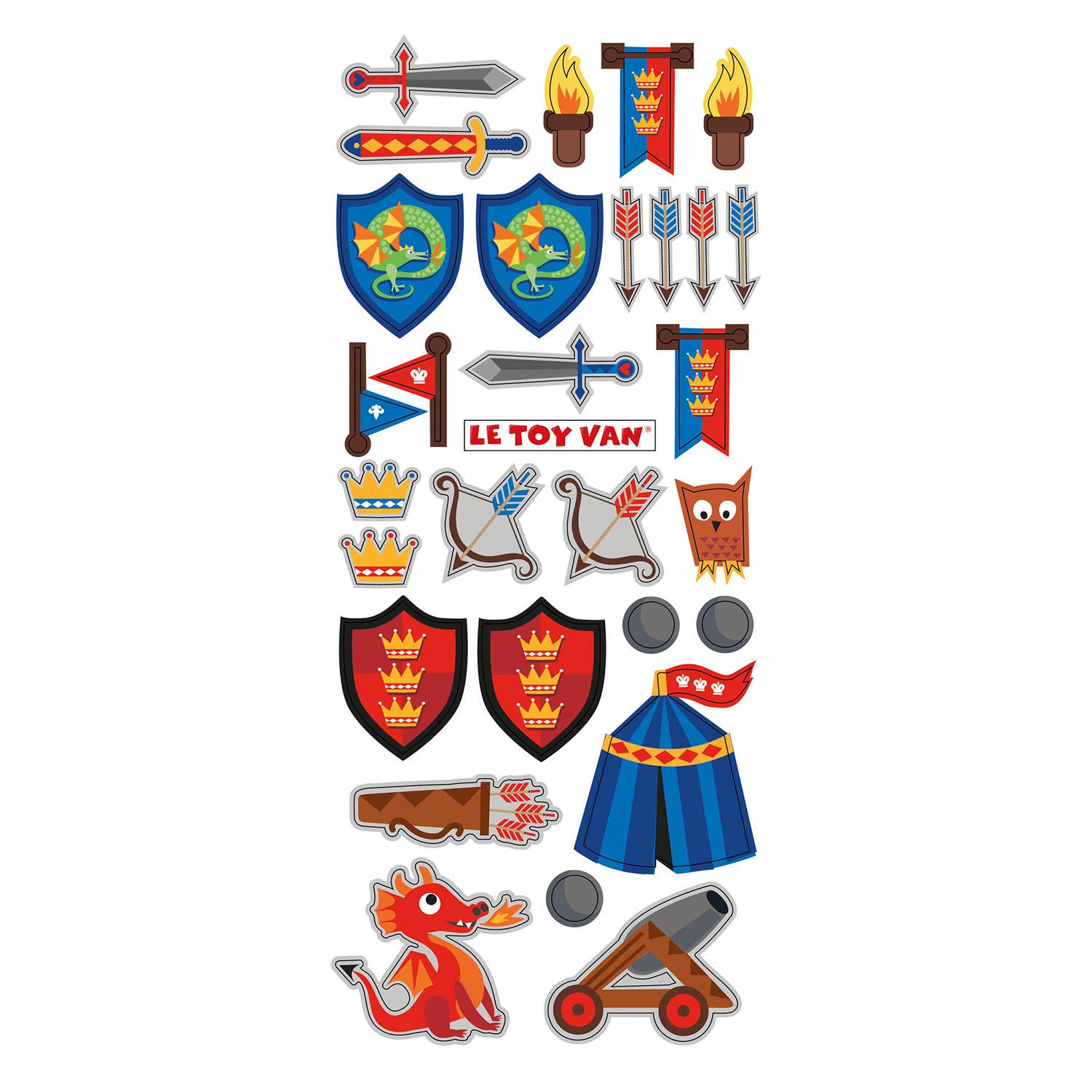 Mon premier château rouge - Jeu éducatif enfant  Le Toy Van Mon premier château rouge - Jeu éducatif enfant myplayground