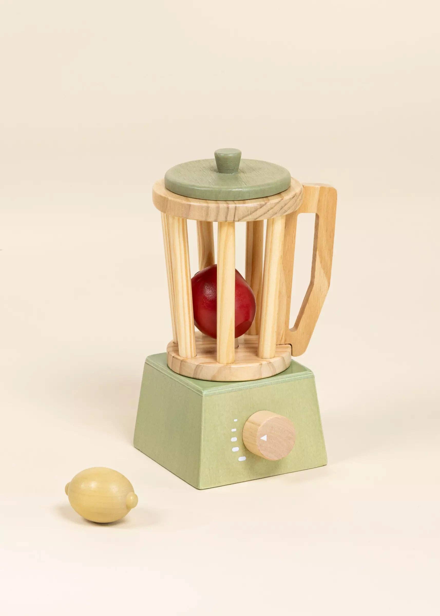 Mixeur en bois - Seafoam  Coco Village Mixeur en bois - Seafoam myplayground