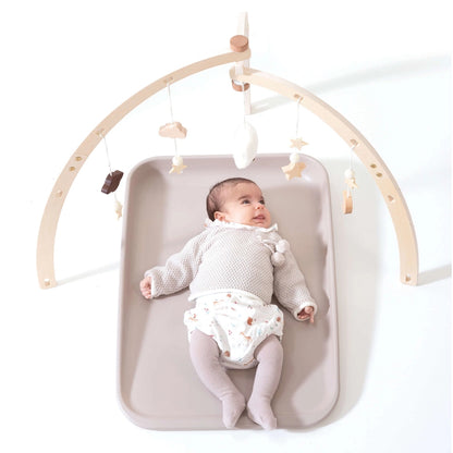 Salle de Sport Montessori - Bois avec Tapis Active Gym - Alondra Baby
