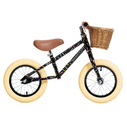 Draisienne Banwood x Marest - Allegra noir - Jeu de motricité enfant ( 3 à 5 ans )