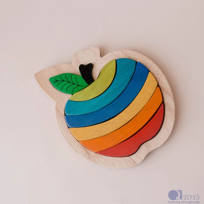 Puzzle de pommes délicieux