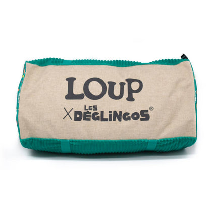 Sac de fin de semaine LOUP par LES DEGLINGOS