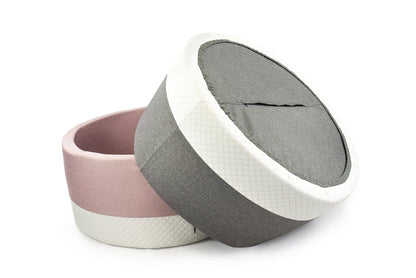 Ball-Pit Round Eco Grey 90x40cm (+200 balles)
