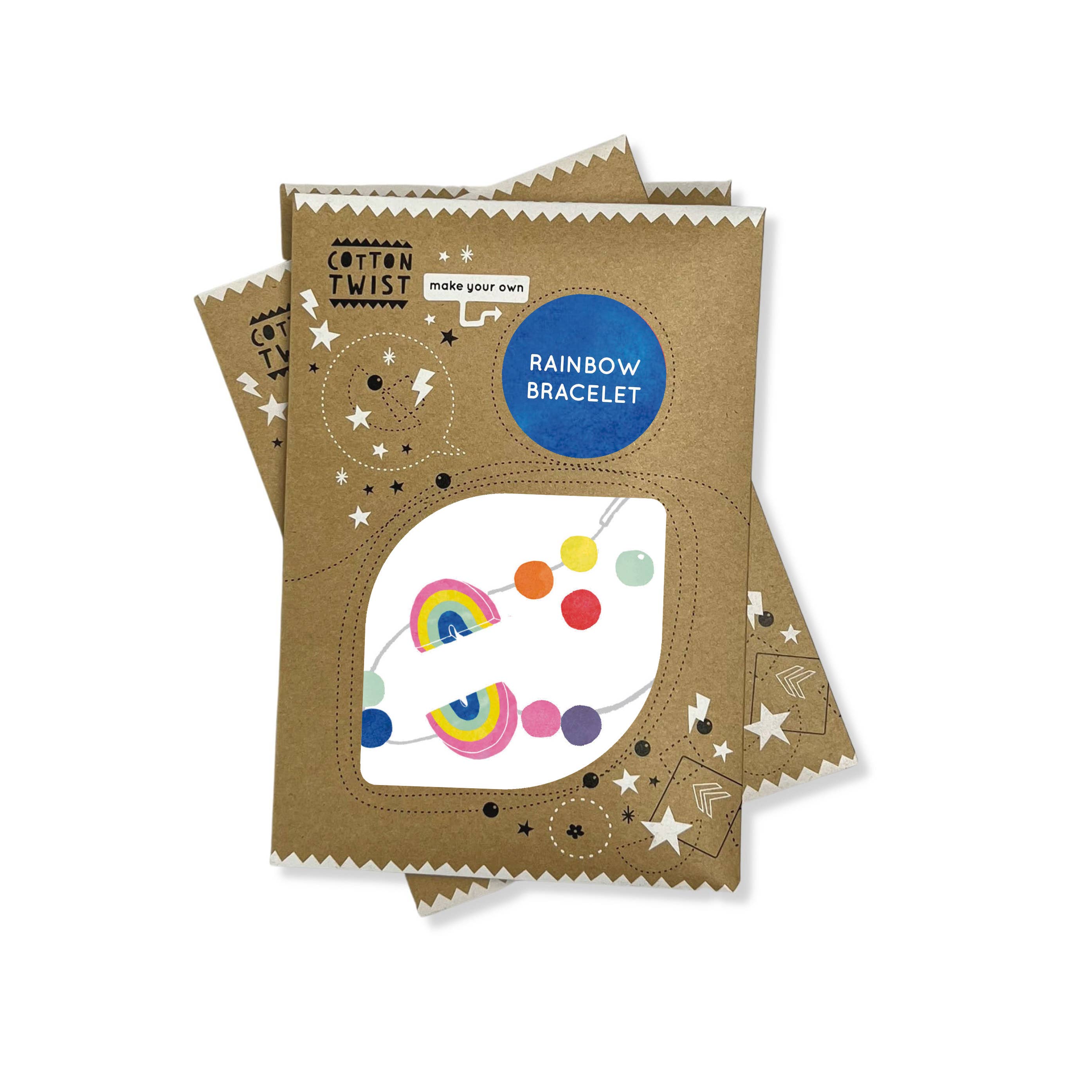 Faites votre propre bracelet arc-en-ciel  Cotton Twist  myplayground