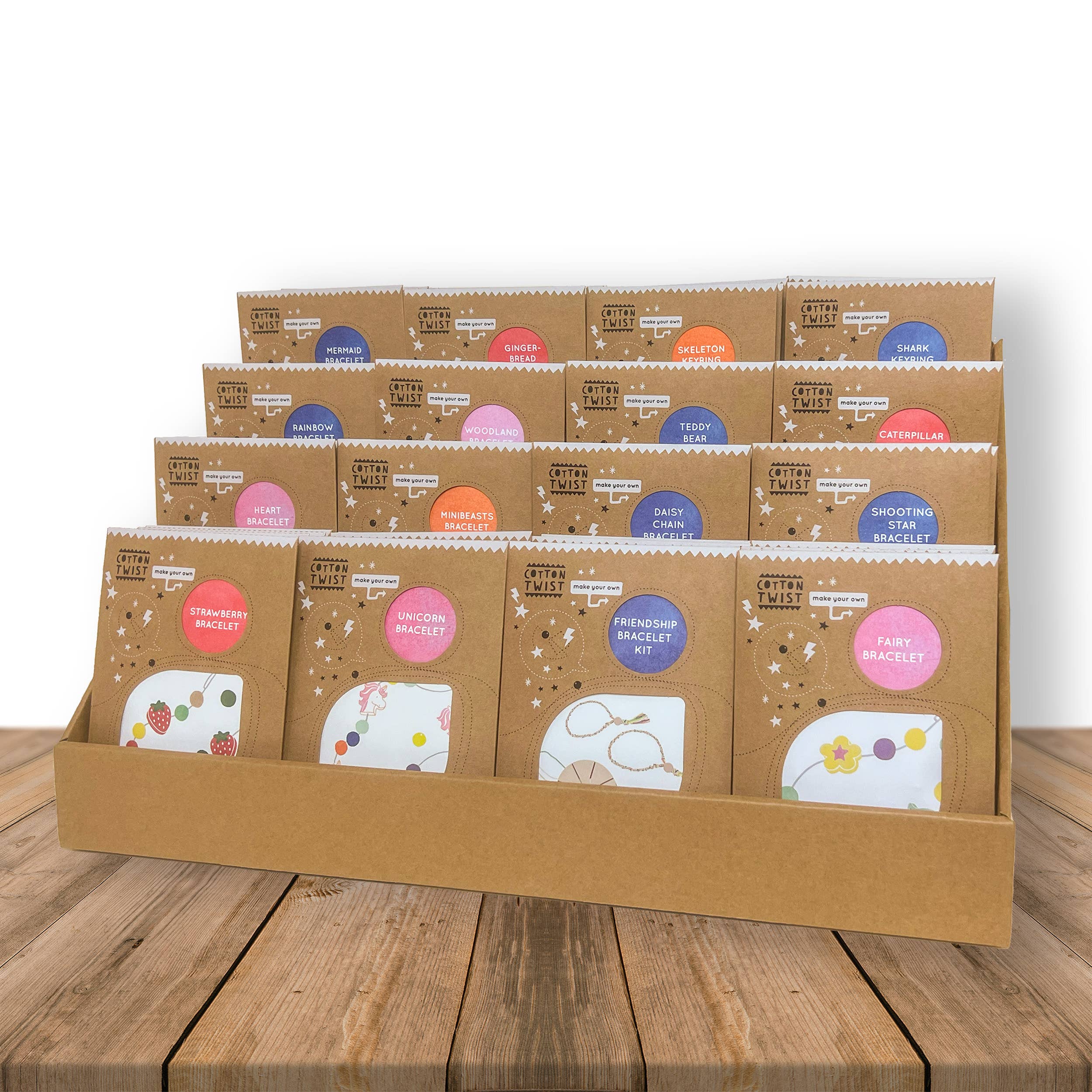 Faites votre propre nounours en peluche porte-clés  Cotton Twist Faites votre propre nounours en peluche porte-clés myplayground