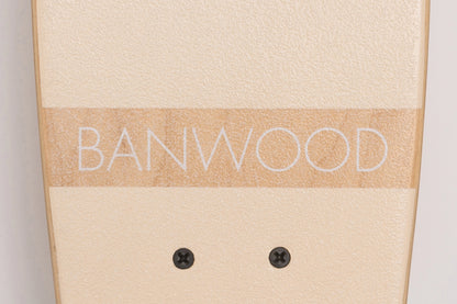 SKATEBOARD BANWOOD - CRÈME - Jeu de motricité enfant ( 3 ans et + )