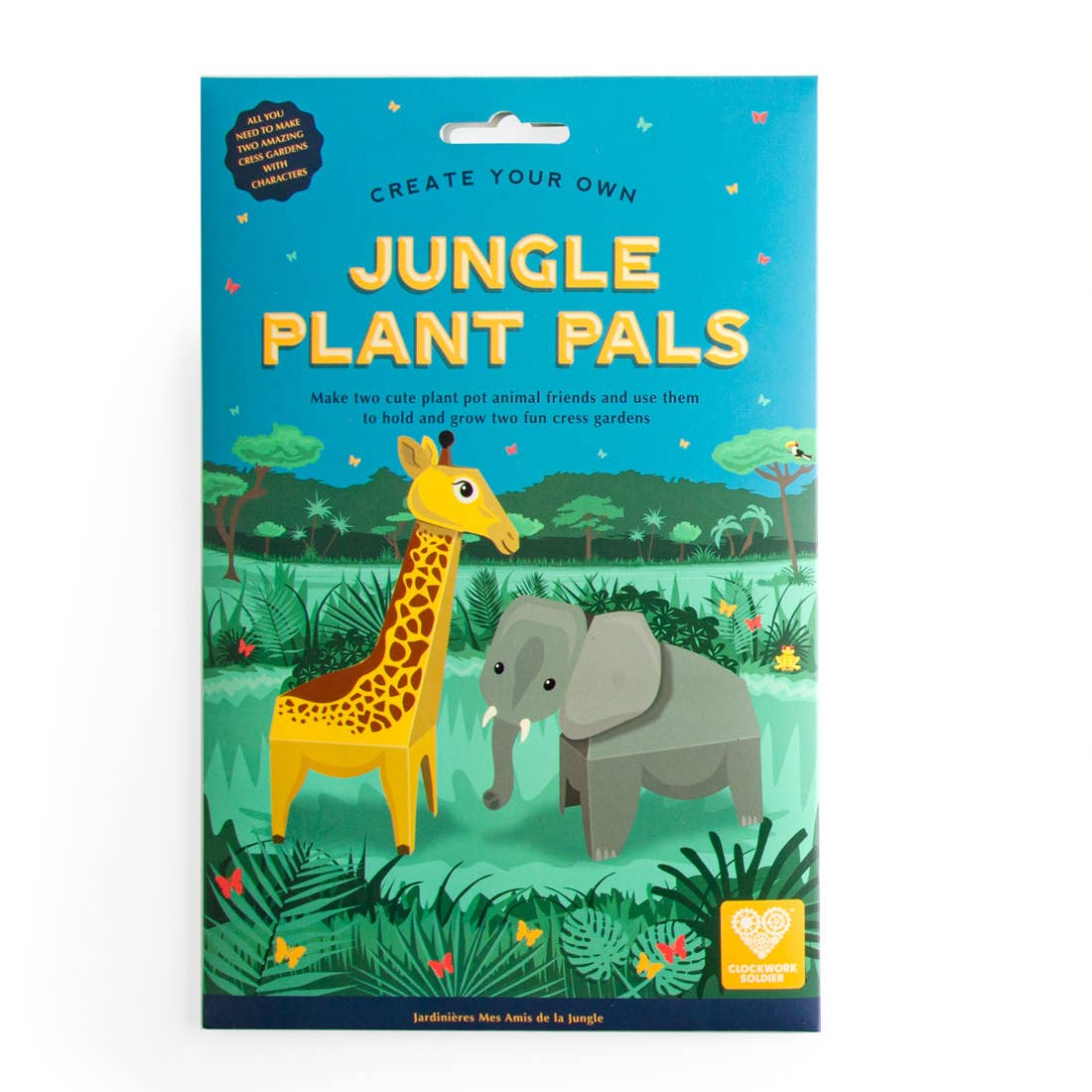 Pop Up Animals - Girafe et Eléphant  Radis Et Capucine Pop Up Animals - Girafe et Eléphant myplayground