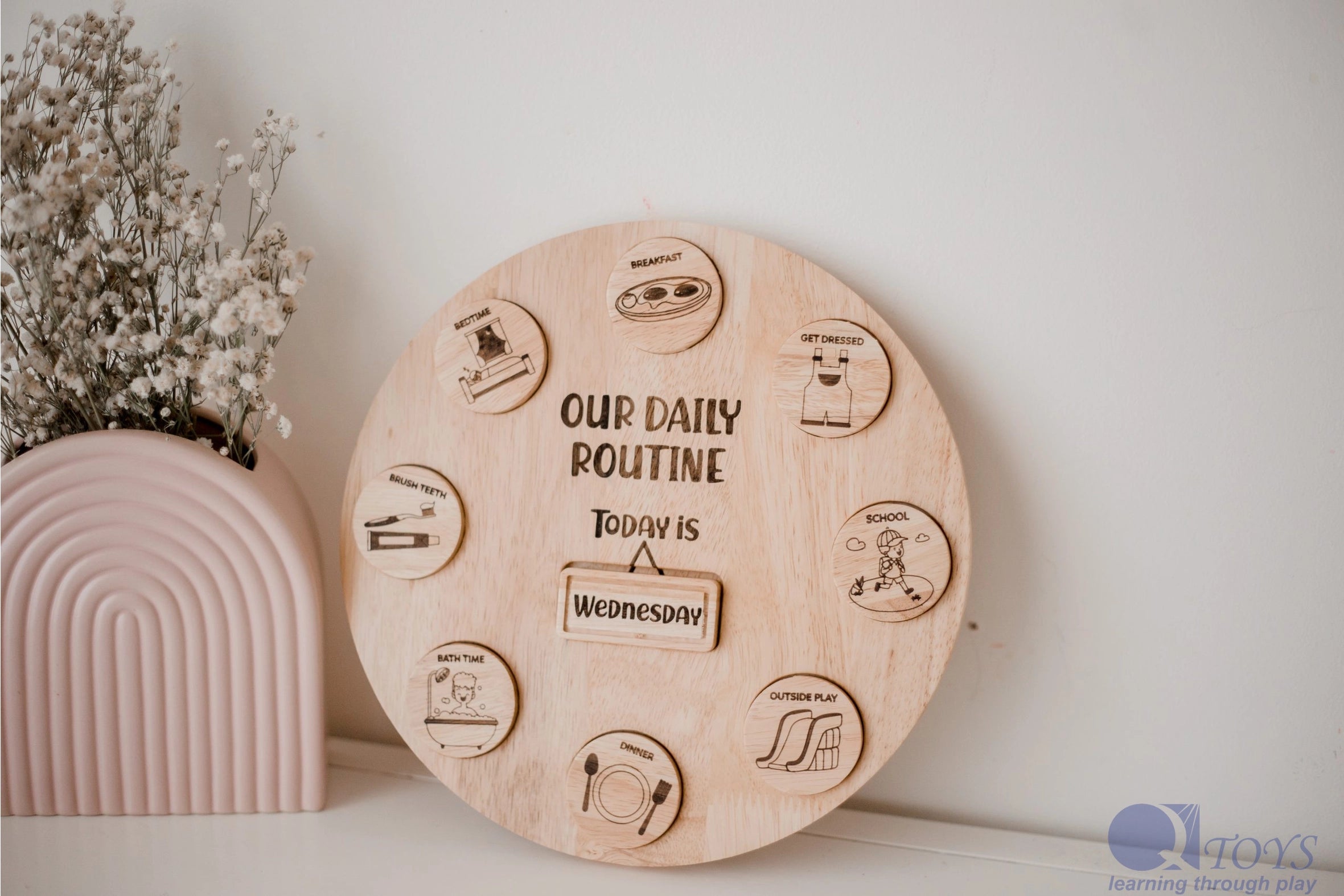 Cercle de routine quotidienne  QToys USA Cercle de routine quotidienne myplayground