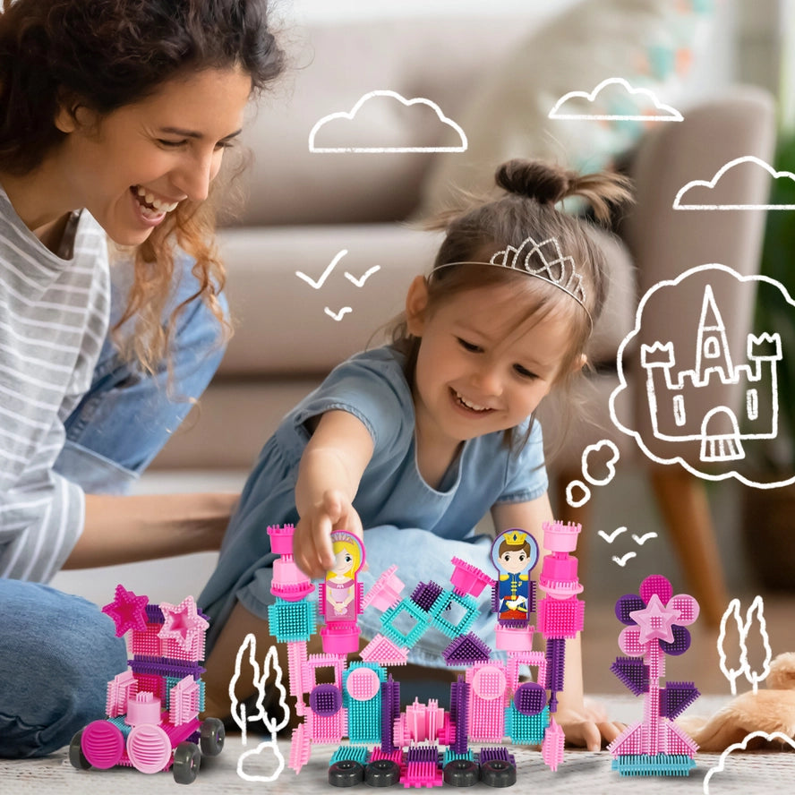Coffret 50 Bloko - Princesse et Prince - Bloko  Bloko Coffret 50 Bloko - Princesse et Prince - Bloko myplayground