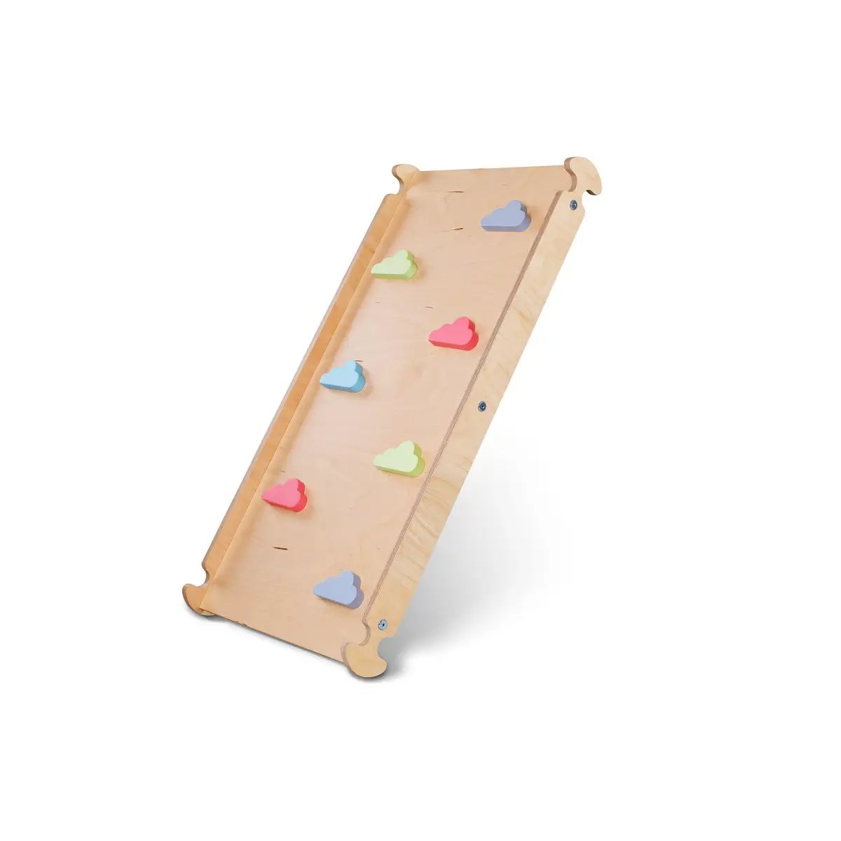 Toboggan avec nuages d'escalade pastel multicolores – tiSsi