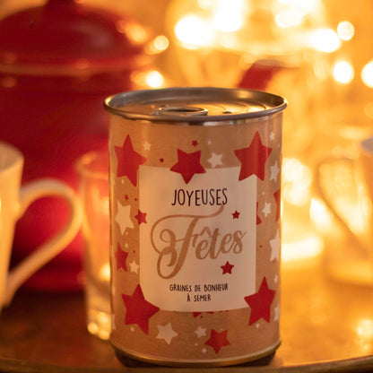 Kit à semer "Joyeuses Fêtes" fabriqué en France