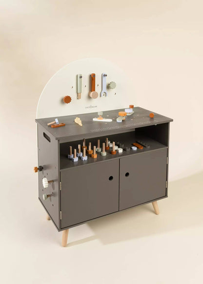 Set de jeu pour établi en bois