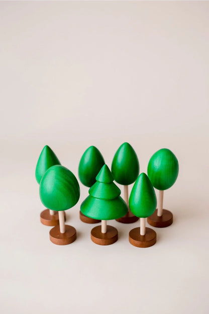 Set de jeu en bois pour arbres