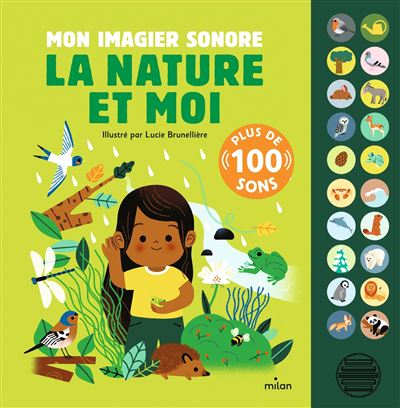 Livre Sonore : La Nature - Poppik  POPPIK Livre Sonore : La Nature - Poppik myplayground