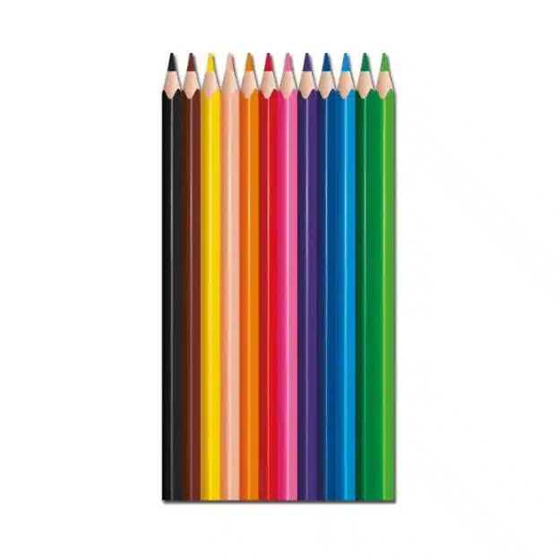 Lot de 12 crayons de couleur Color’Peps Strong – MAPED