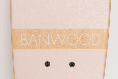 SKATEBOARD BANWOOD - ROSE- Jeu de motricité enfant ( 3 ans et + )