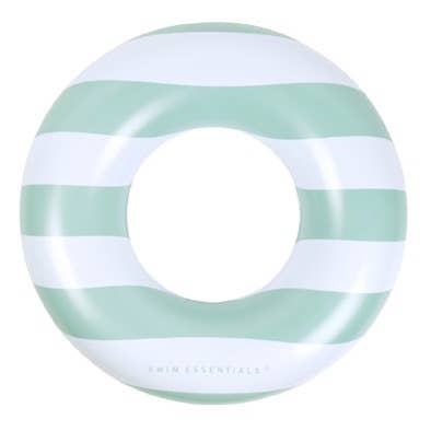 Bouée de Piscine Vert et Blanche 90cm - Swim Essentials  Swim Essentials Bouée de Piscine Vert et Blanche 90cm - Swim Essentials myplayground