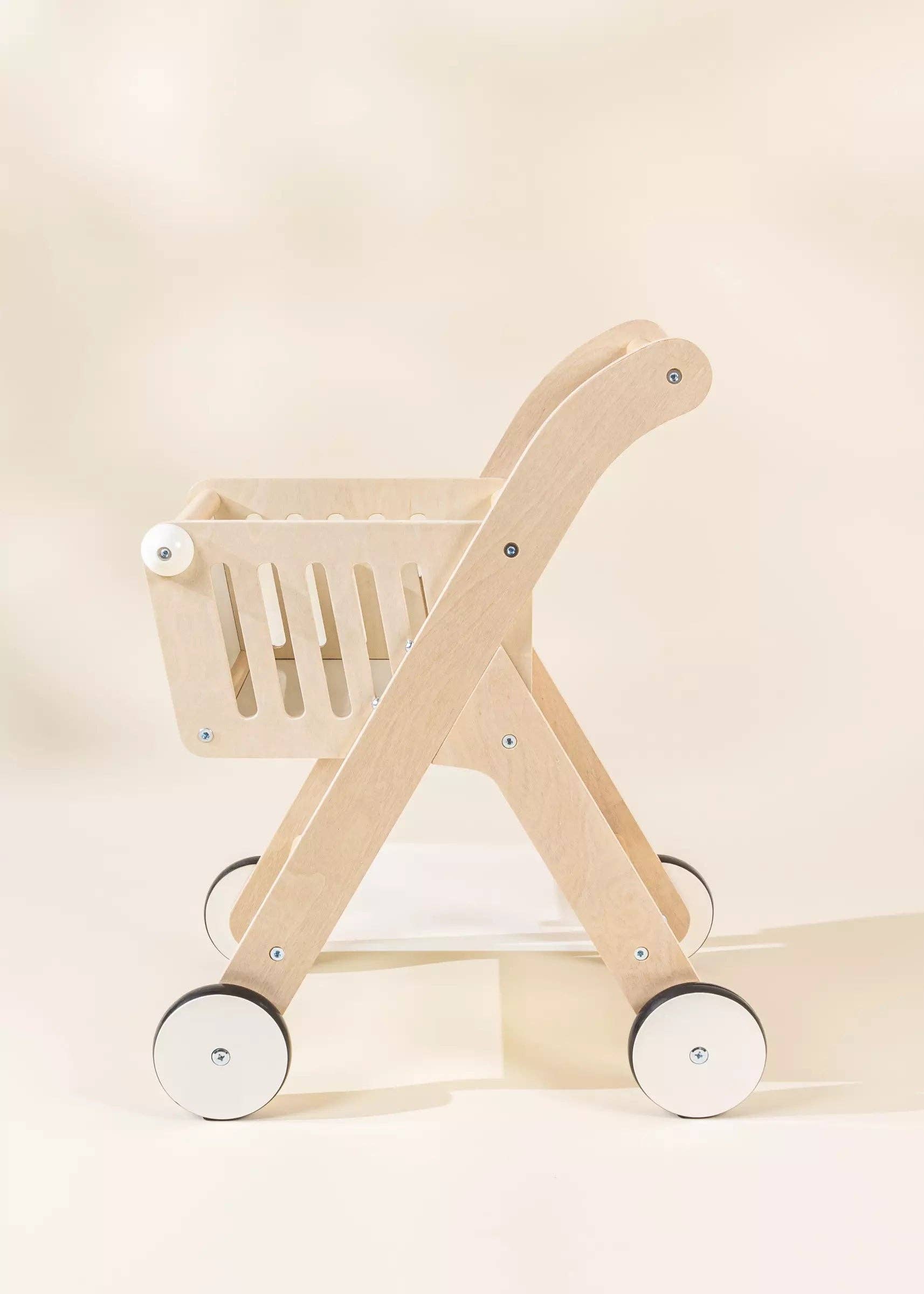 Panier d'achats en bois - Foam  Coco Village Panier d'achats en bois - Foam myplayground