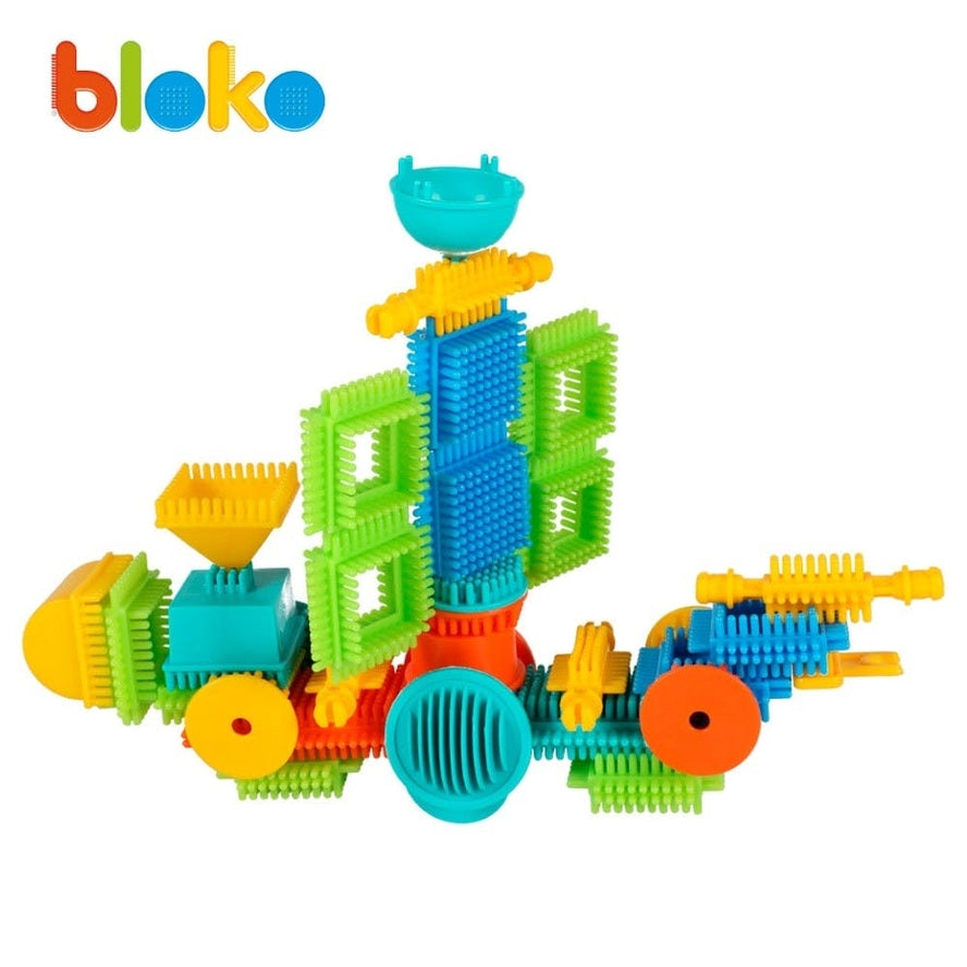 Tube 50 Bloko - Jeu de construction - Bloko  Bloko Tube 50 Bloko - Jeu de construction - Bloko myplayground