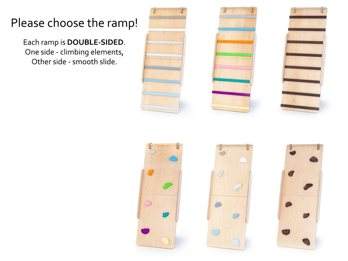 Rampe Double Face Montessori - Happymoon®  HappyMoon Rampe Double Face Montessori - Happymoon® myplayground
