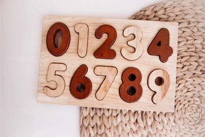 Ensemble de nombres naturels et d'alphabets