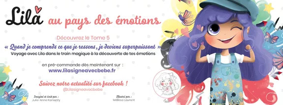 Livre Enfant - Lila au Pays Des Émotions - Lila Signe Avec Bébé  Lila Signe Avec Bébé Livre Enfant - Lila au Pays Des Émotions - Lila Signe Avec Bébé myplayground