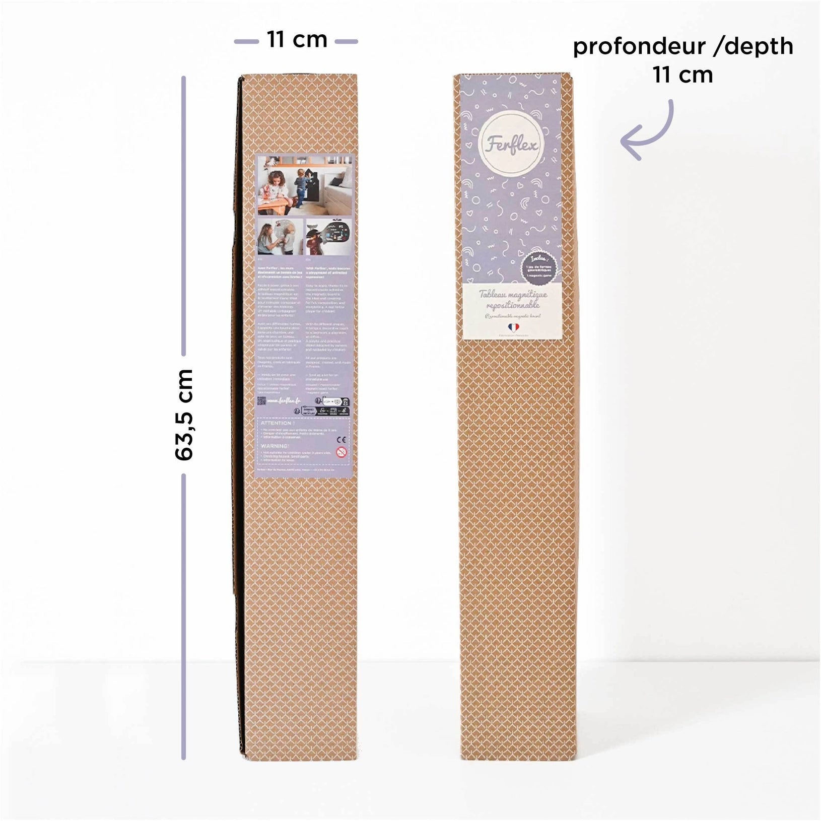 Tableau magnétique rectangle medium  Ferflex Tableau magnétique rectangle medium myplayground