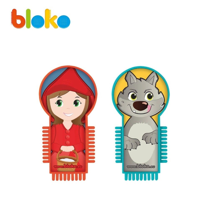 Coffret 50 Bloko + Chaperon Rouge & le Loup - Bloko  Bloko Coffret 50 Bloko + Chaperon Rouge & le Loup - Bloko myplayground