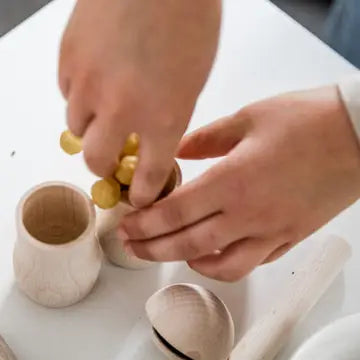 Hochet créatif « Frieda » remplissage et coloration - Jeu Montessori pour enfant ( 3 ans et + )