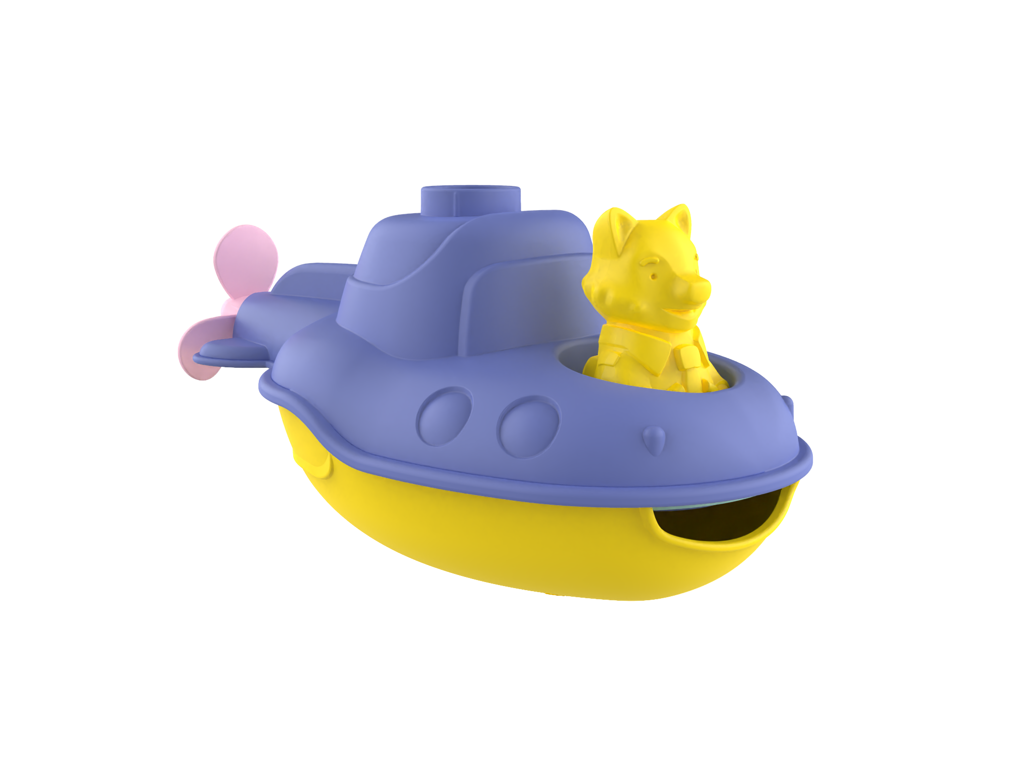 Mon premier sous-marin 2-en-1 - Jouet de Bain-Made in France  Le Jouet Simple Mon premier sous-marin 2-en-1 - Jouet de Bain-Made in France myplayground
