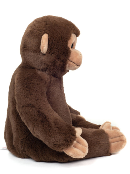 Singe assis 35 cm - peluche - peluche