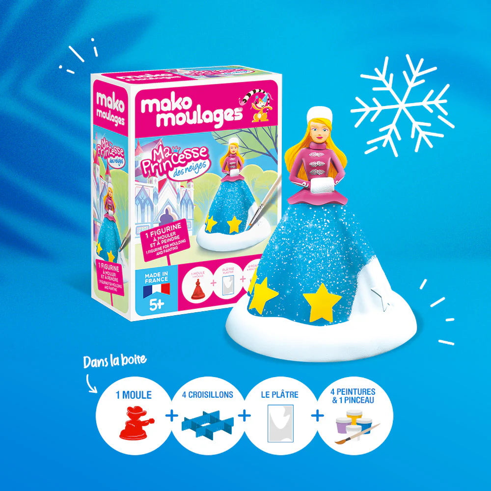Mako Moulages - Princesse des neiges - Mako Créations  Mako Créations Mako Moulages - Princesse des neiges - Mako Créations myplayground