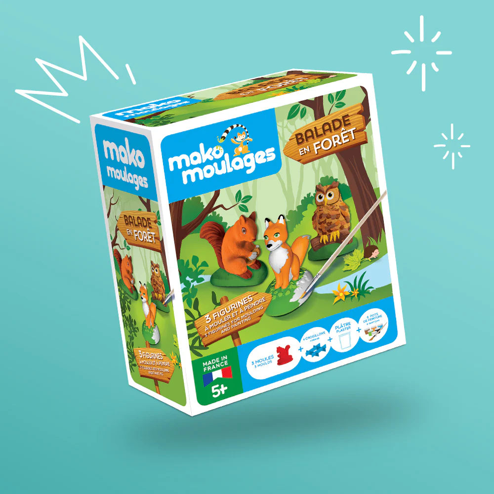 Mako Moulages - Balade en forêt - Mako Créations  Mako Créations Mako Moulages - Balade en forêt - Mako Créations myplayground