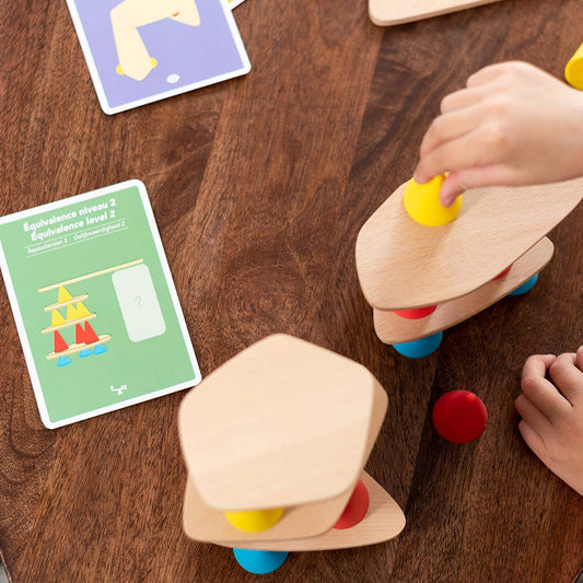 Piks Cartes logiques - Jouet éducatif de construction