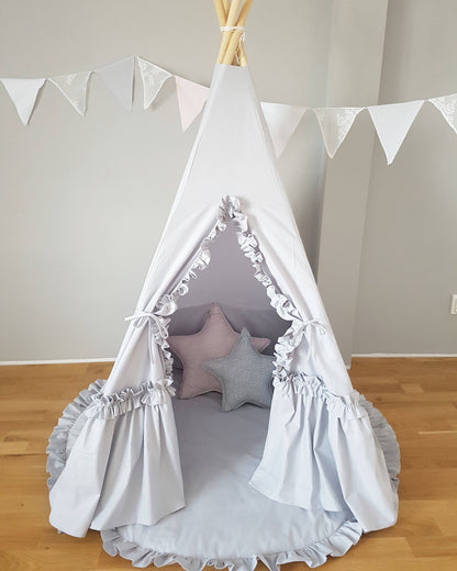 Ensemble de brume grise tipi pour enfant