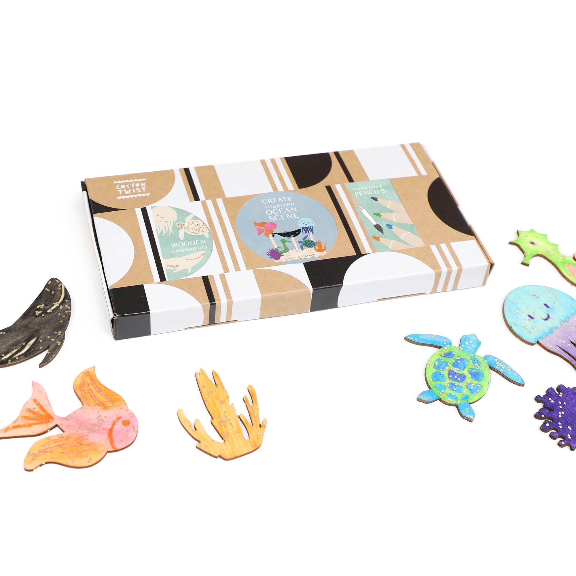Save Our Oceans Craft Kit  Cotton Twist Save Our Oceans Craft Kit myplayground
